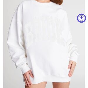 The Bar White Bride Sweatshirt